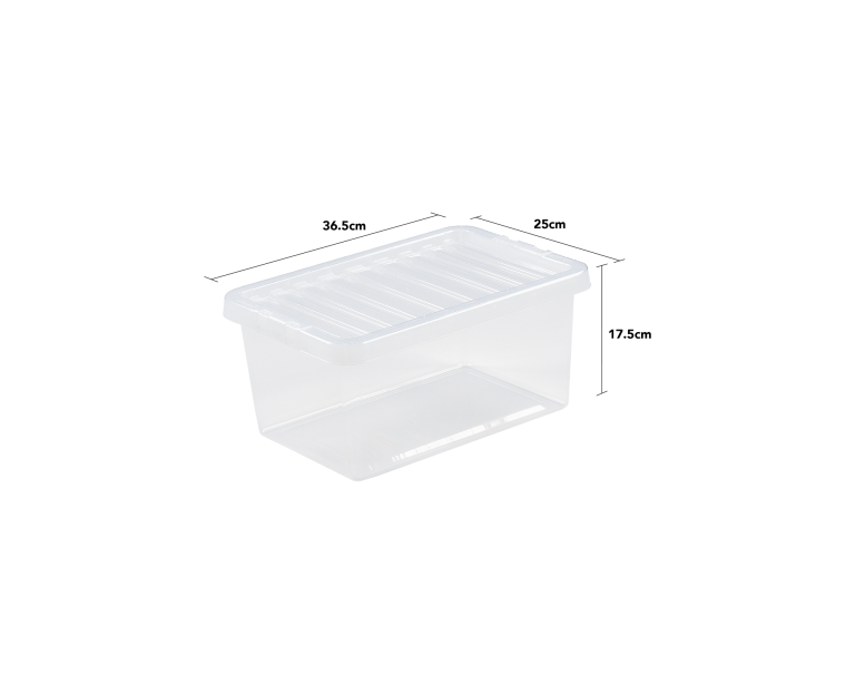 Wham Crystal Box & Lid 11 Litre Wham Crystal Box & Lid 11 Litre